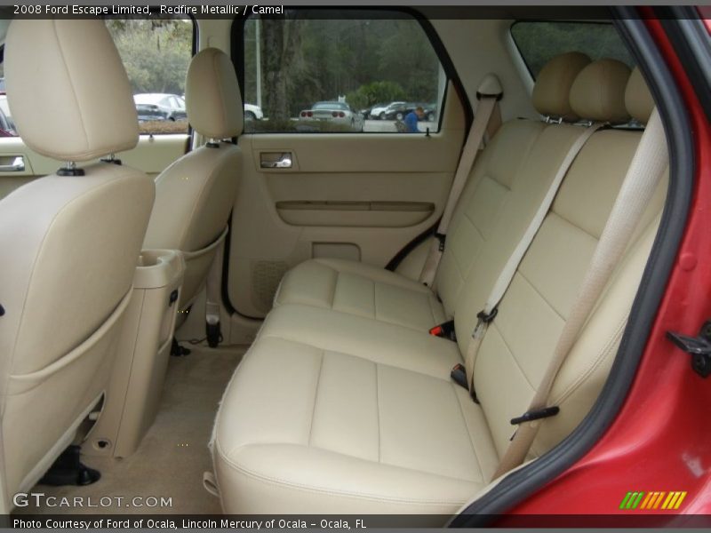 Rear Seat of 2008 Escape Limited