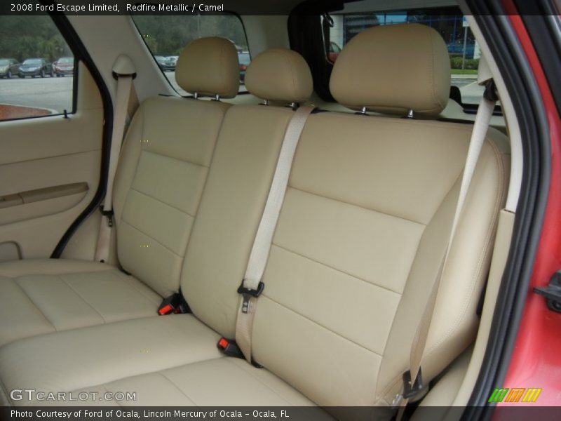Rear Seat of 2008 Escape Limited
