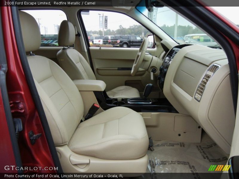  2008 Escape Limited Camel Interior