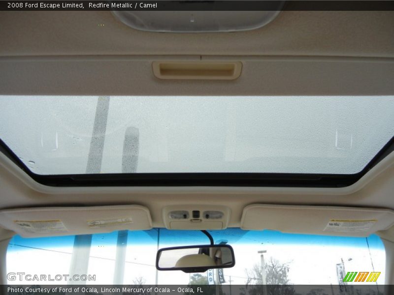 Redfire Metallic / Camel 2008 Ford Escape Limited