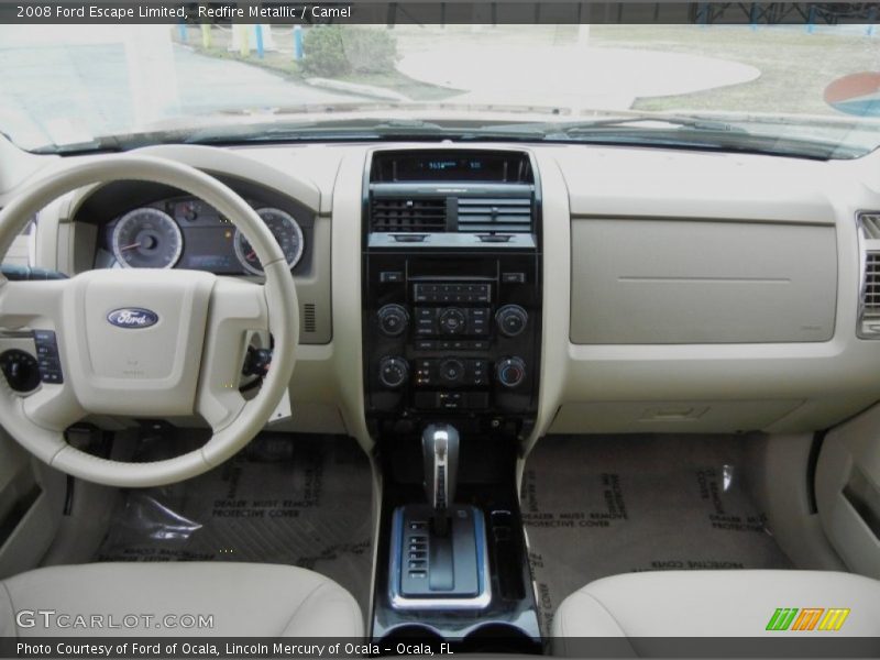 Dashboard of 2008 Escape Limited