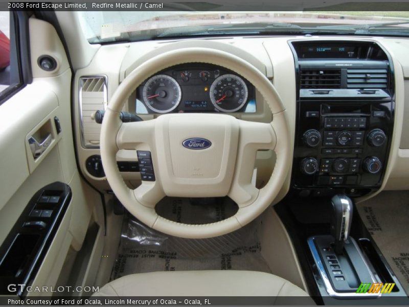 Dashboard of 2008 Escape Limited