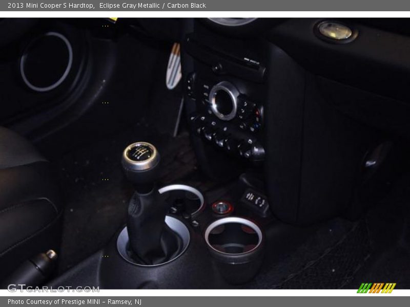 Eclipse Gray Metallic / Carbon Black 2013 Mini Cooper S Hardtop