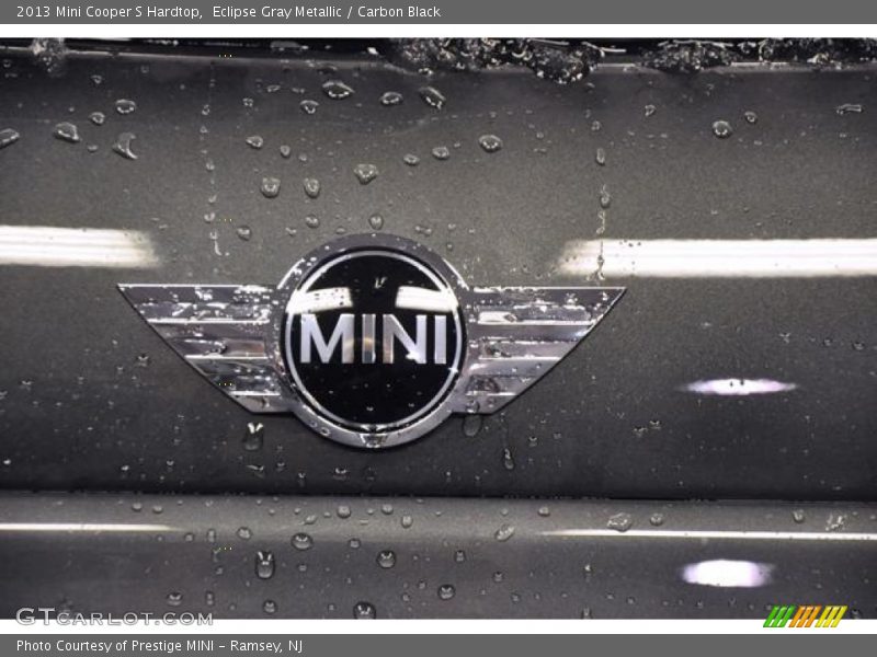 Eclipse Gray Metallic / Carbon Black 2013 Mini Cooper S Hardtop