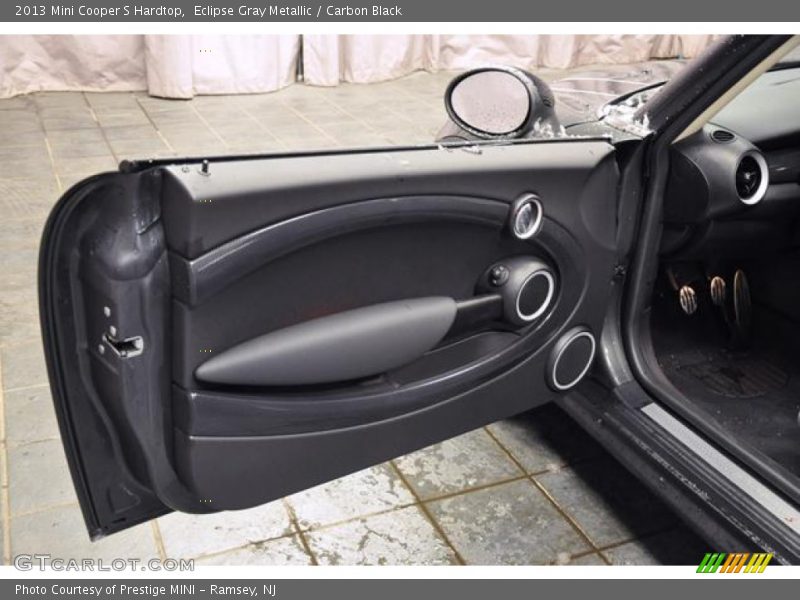 Eclipse Gray Metallic / Carbon Black 2013 Mini Cooper S Hardtop