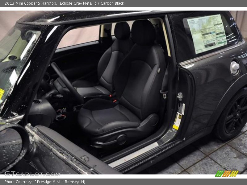 Eclipse Gray Metallic / Carbon Black 2013 Mini Cooper S Hardtop