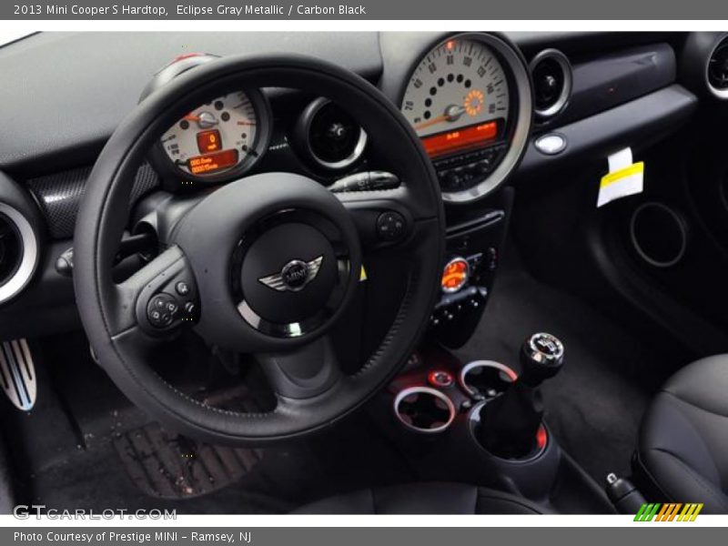 Eclipse Gray Metallic / Carbon Black 2013 Mini Cooper S Hardtop