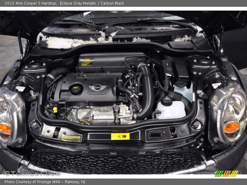 Eclipse Gray Metallic / Carbon Black 2013 Mini Cooper S Hardtop