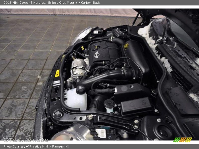 Eclipse Gray Metallic / Carbon Black 2013 Mini Cooper S Hardtop