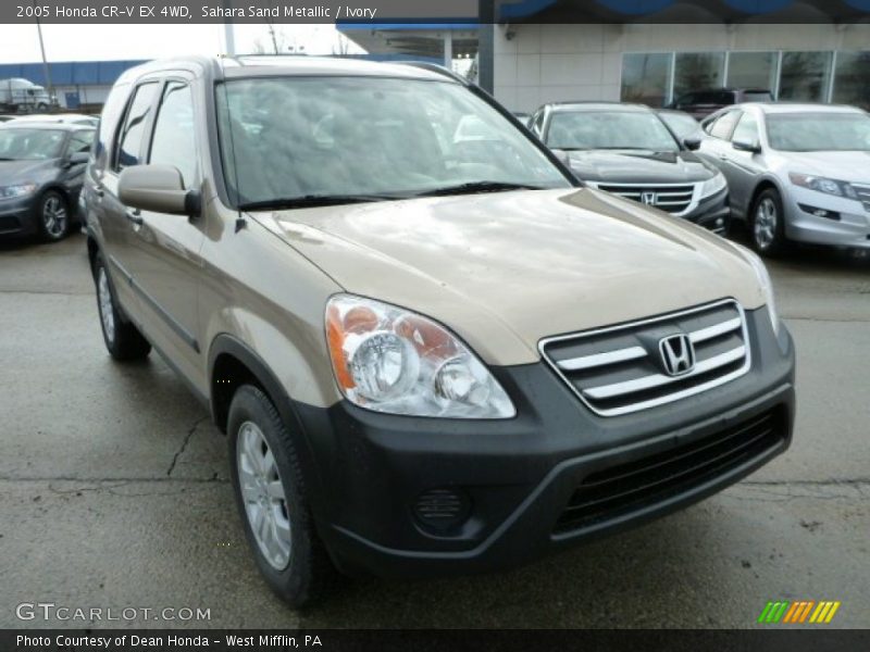Sahara Sand Metallic / Ivory 2005 Honda CR-V EX 4WD