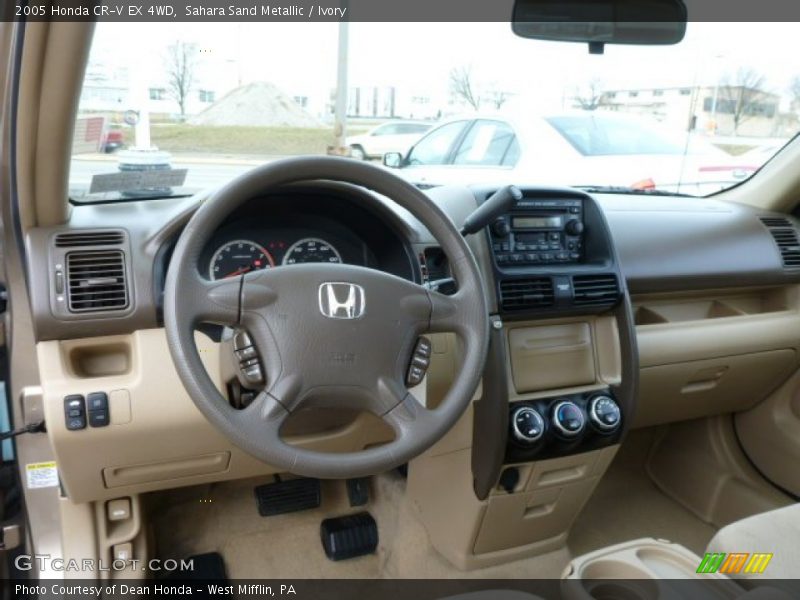 Sahara Sand Metallic / Ivory 2005 Honda CR-V EX 4WD
