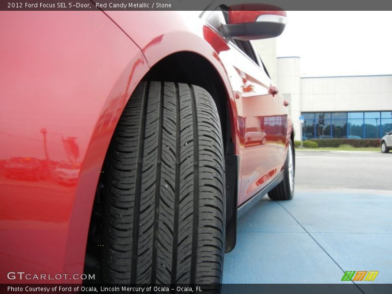 Red Candy Metallic / Stone 2012 Ford Focus SEL 5-Door