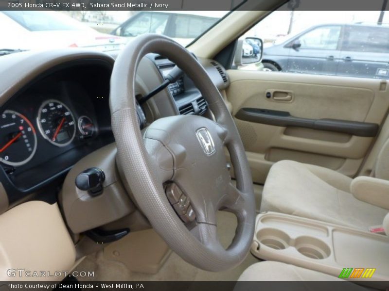 Sahara Sand Metallic / Ivory 2005 Honda CR-V EX 4WD