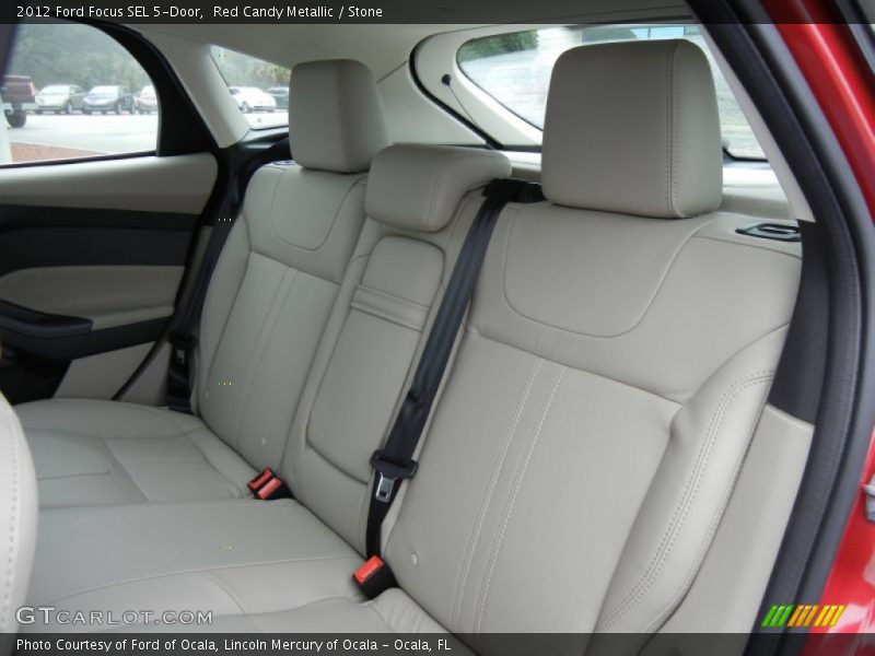 Red Candy Metallic / Stone 2012 Ford Focus SEL 5-Door