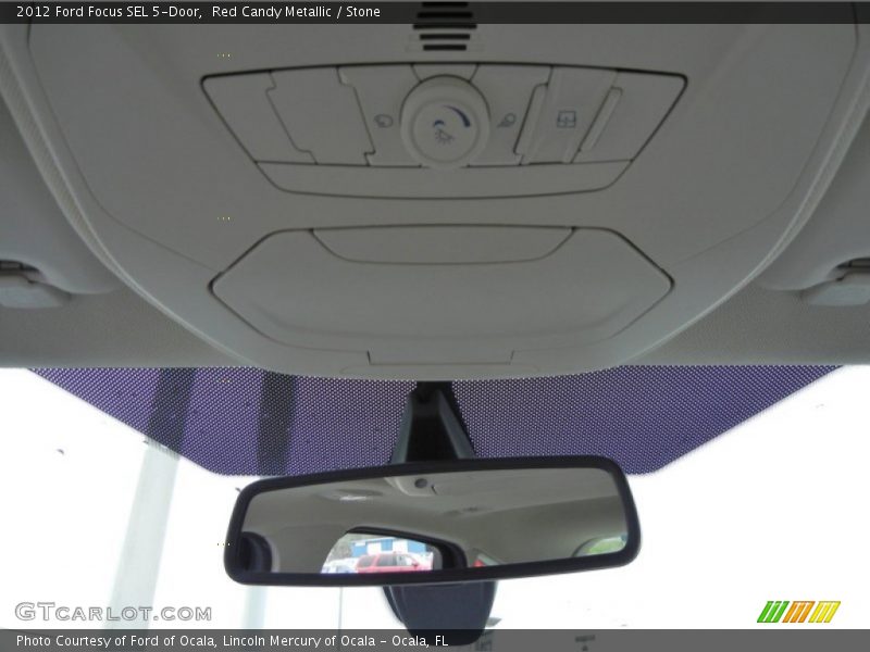 Red Candy Metallic / Stone 2012 Ford Focus SEL 5-Door