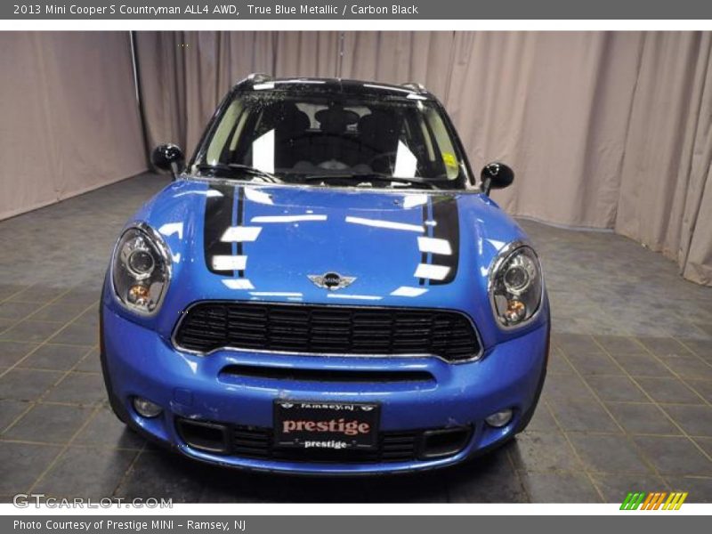 True Blue Metallic / Carbon Black 2013 Mini Cooper S Countryman ALL4 AWD