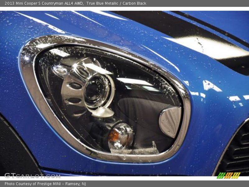 True Blue Metallic / Carbon Black 2013 Mini Cooper S Countryman ALL4 AWD