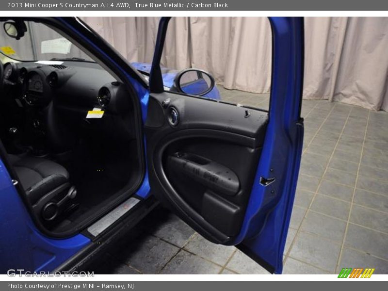 True Blue Metallic / Carbon Black 2013 Mini Cooper S Countryman ALL4 AWD