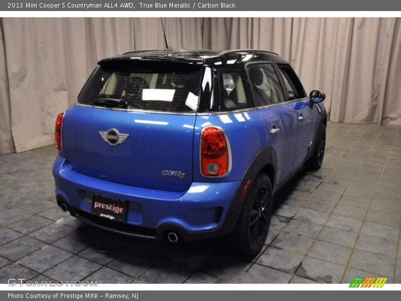 True Blue Metallic / Carbon Black 2013 Mini Cooper S Countryman ALL4 AWD