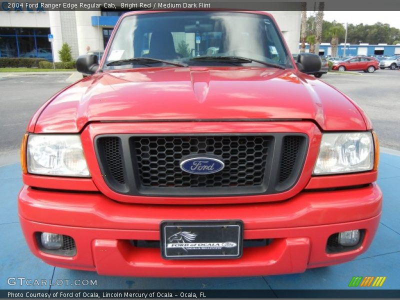Bright Red / Medium Dark Flint 2004 Ford Ranger Edge Regular Cab