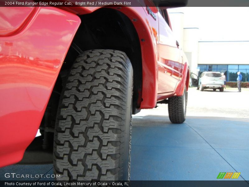 Bright Red / Medium Dark Flint 2004 Ford Ranger Edge Regular Cab