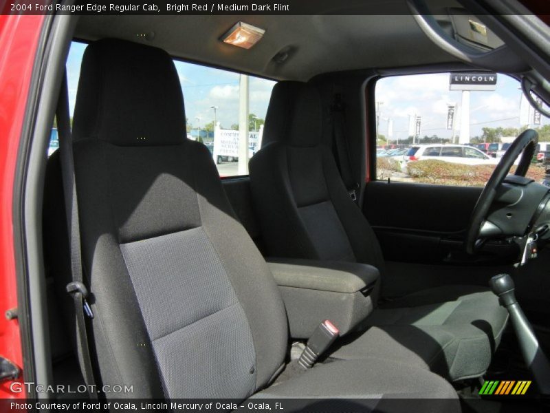 Bright Red / Medium Dark Flint 2004 Ford Ranger Edge Regular Cab