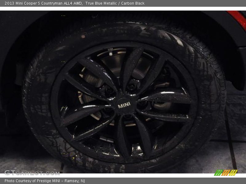 True Blue Metallic / Carbon Black 2013 Mini Cooper S Countryman ALL4 AWD