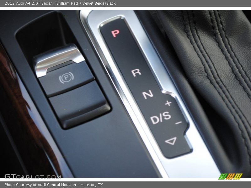 Brilliant Red / Velvet Beige/Black 2013 Audi A4 2.0T Sedan