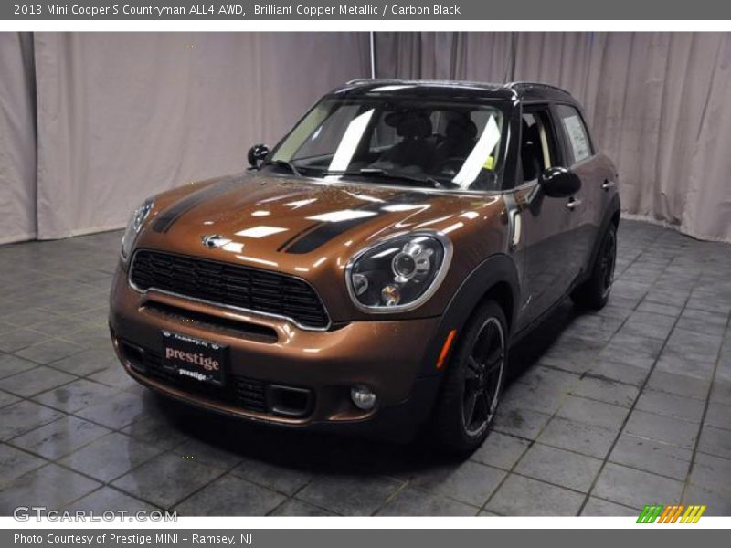 Brilliant Copper Metallic / Carbon Black 2013 Mini Cooper S Countryman ALL4 AWD