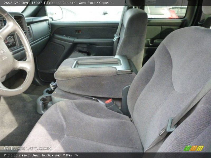Onyx Black / Graphite 2002 GMC Sierra 1500 SLE Extended Cab 4x4
