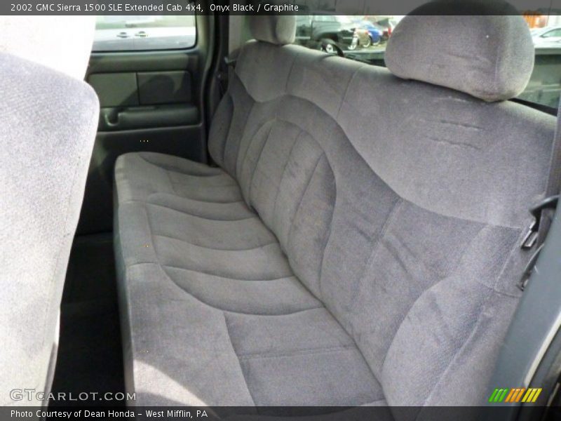 Onyx Black / Graphite 2002 GMC Sierra 1500 SLE Extended Cab 4x4