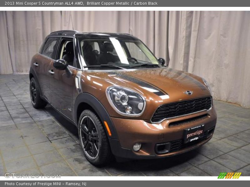 Brilliant Copper Metallic / Carbon Black 2013 Mini Cooper S Countryman ALL4 AWD