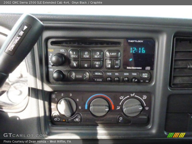 Onyx Black / Graphite 2002 GMC Sierra 1500 SLE Extended Cab 4x4