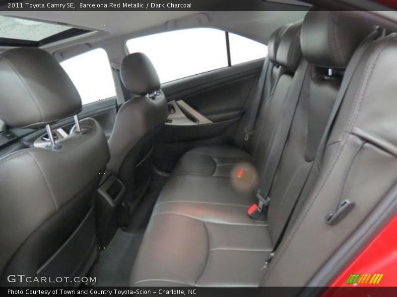Barcelona Red Metallic / Dark Charcoal 2011 Toyota Camry SE