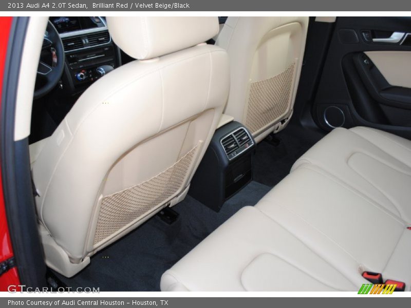 Brilliant Red / Velvet Beige/Black 2013 Audi A4 2.0T Sedan