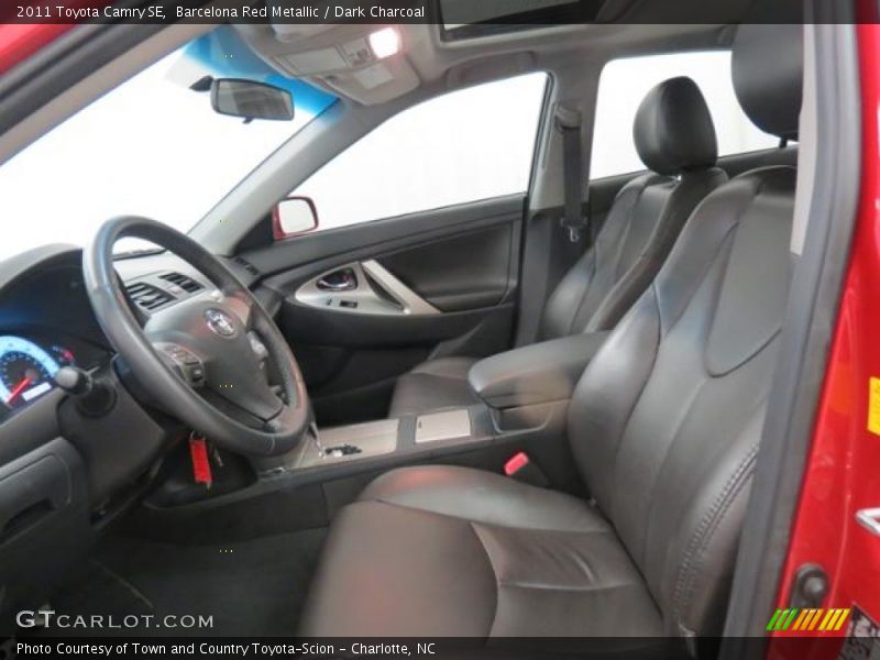 Barcelona Red Metallic / Dark Charcoal 2011 Toyota Camry SE