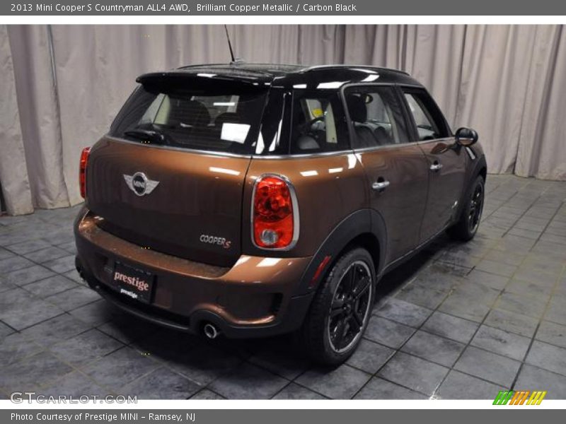 Brilliant Copper Metallic / Carbon Black 2013 Mini Cooper S Countryman ALL4 AWD