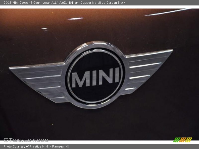 Brilliant Copper Metallic / Carbon Black 2013 Mini Cooper S Countryman ALL4 AWD
