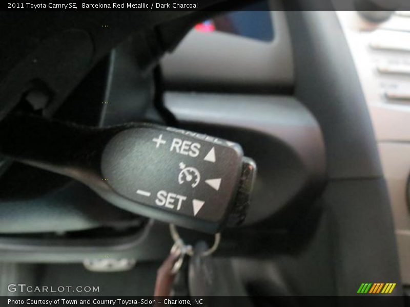 Barcelona Red Metallic / Dark Charcoal 2011 Toyota Camry SE