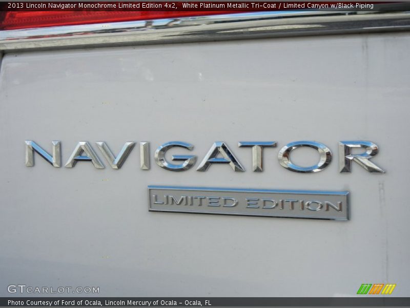  2013 Navigator Monochrome Limited Edition 4x2 Logo