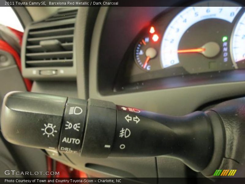 Barcelona Red Metallic / Dark Charcoal 2011 Toyota Camry SE