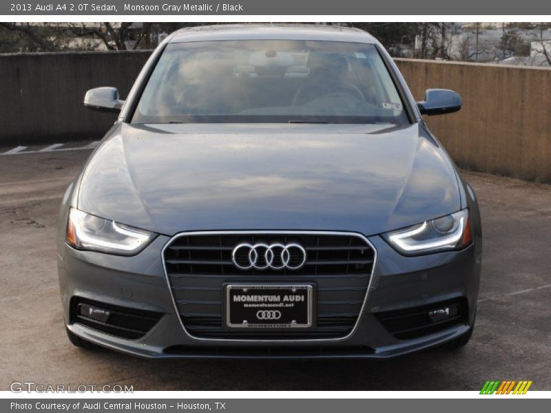 Monsoon Gray Metallic / Black 2013 Audi A4 2.0T Sedan