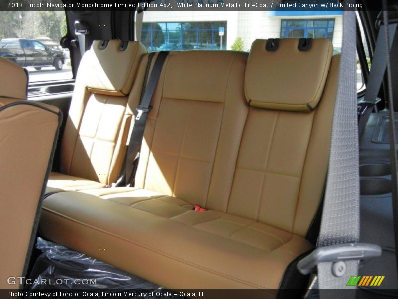 Rear Seat of 2013 Navigator Monochrome Limited Edition 4x2