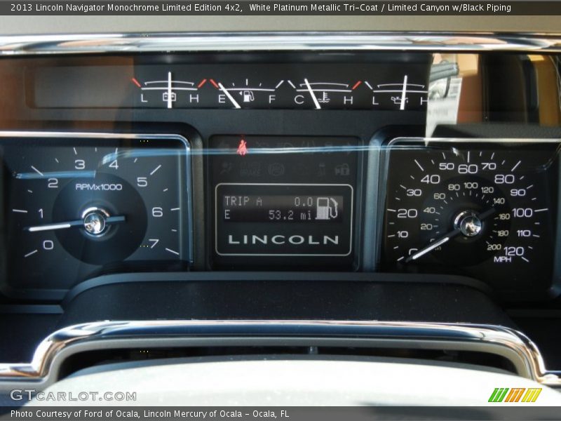  2013 Navigator Monochrome Limited Edition 4x2 Monochrome Limited Edition 4x2 Gauges