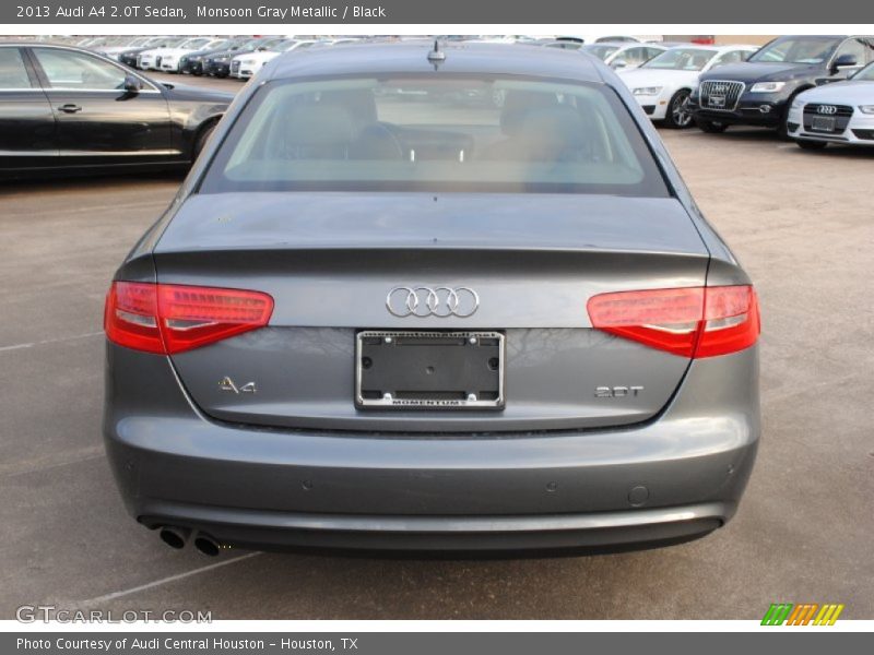 Monsoon Gray Metallic / Black 2013 Audi A4 2.0T Sedan