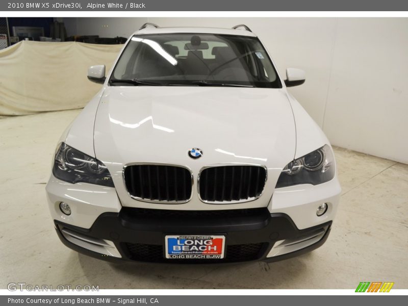 Alpine White / Black 2010 BMW X5 xDrive30i