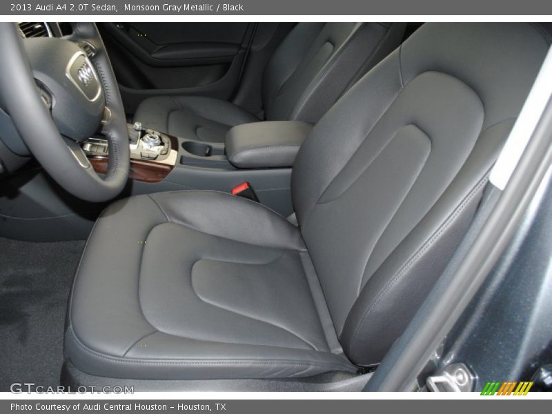 Monsoon Gray Metallic / Black 2013 Audi A4 2.0T Sedan