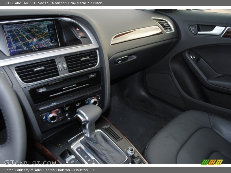 Monsoon Gray Metallic / Black 2013 Audi A4 2.0T Sedan