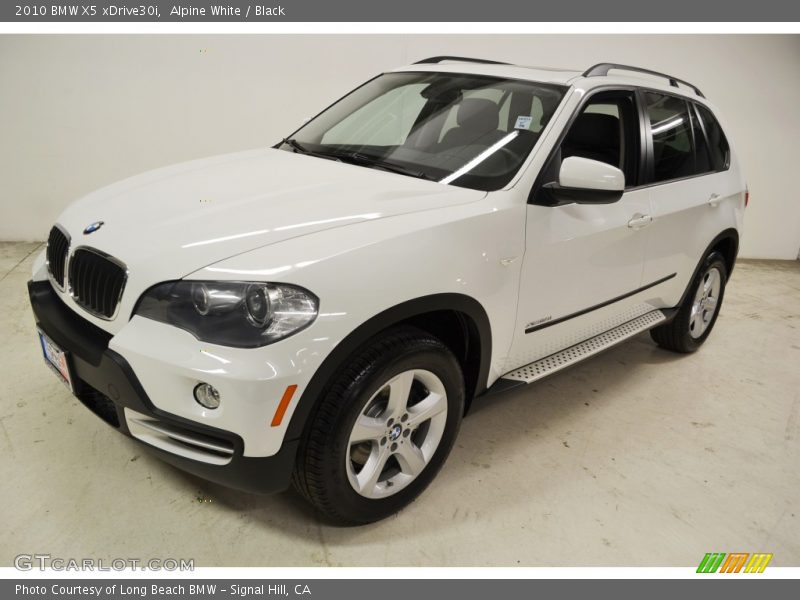 Alpine White / Black 2010 BMW X5 xDrive30i