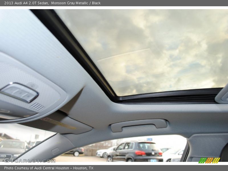 Monsoon Gray Metallic / Black 2013 Audi A4 2.0T Sedan